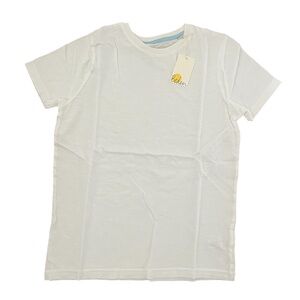 NWT Mini Boden (11|12y) White Cotton Tee